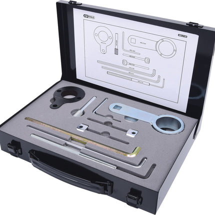 KS TOOLS Jeu d'outils de réglage moteur pour VAG, 9 pcs, Audi, Seat, Škoda, Volkswagen ( 400.2120 )