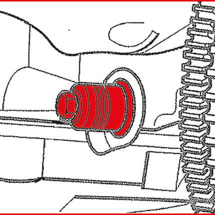 KS TOOLS Motoreinstell-Werkzeug-Satz für VAG, 5-tlg Audi A4+A6 ( 400.2275 ) - Toolbrothers