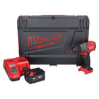 Perceuse à percussion sans fil Milwaukee M18 FPD3-401X 18 V 158 Nm sans balai + 1x batterie 4,0 Ah + chargeur + boîtier HD