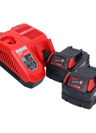 Taladro percutor inalámbrico Milwaukee M18 FPD3-402X 18 V 158 Nm sin escobillas + 2x baterías 4,0 Ah + cargador + caja HD