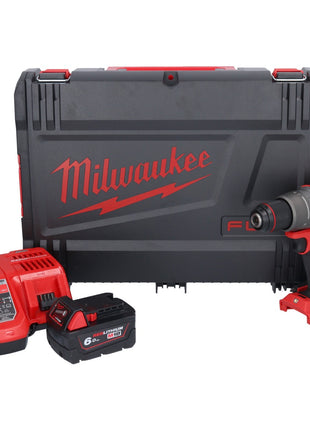 Perceuse à percussion sans fil Milwaukee M18 FPD3-601X 18 V 158 Nm sans balai + 1x batterie 6,0 Ah + chargeur + boîtier HD