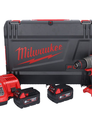 Perceuse à percussion sans fil Milwaukee M18 FPD3-602X 18 V 158 Nm sans balai + 2x batteries 6,0 Ah + chargeur + boîtier HD