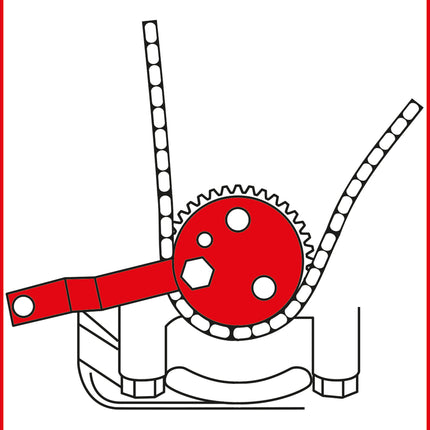 KS TOOLS Jeu d'outils de réglage moteur pour Ford, 4 pcs ( 400.4275 )