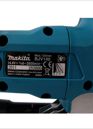 Makita BJV 140 Z 14,4 V Li-Ion Akku Stichsäge  Solo mit 6 tlg. Sägeblatt - Set - Toolbrothers