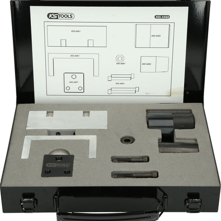 KS TOOLS Motoreinstell-Werkzeug-Satz für Ford / Volvo, 10-tlg ( 400.4460 ) - Toolbrothers