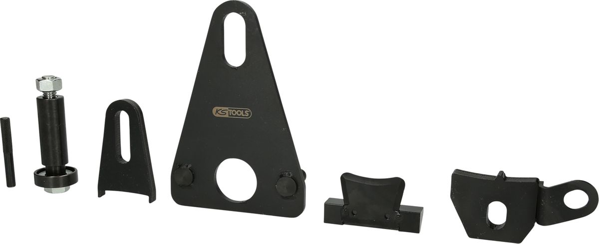 KS TOOLS Schwungscheiben-Arretierwerkzeug-Satz  für Renault / Nissan, 4-tlg ( 400.4510 ) - Toolbrothers