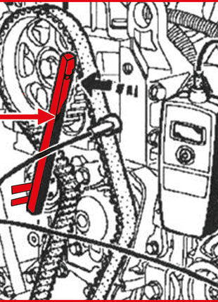 KS TOOLS Clé de galets pour Renault ( 400.9021 )