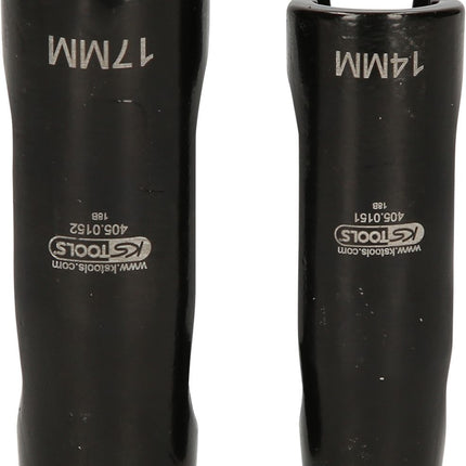 KS TOOLS 3/8" + 1/2" Einspritzleitungs-Schlüssel-Satz für BMW, 2-tlg ( 405.0150 ) - Toolbrothers