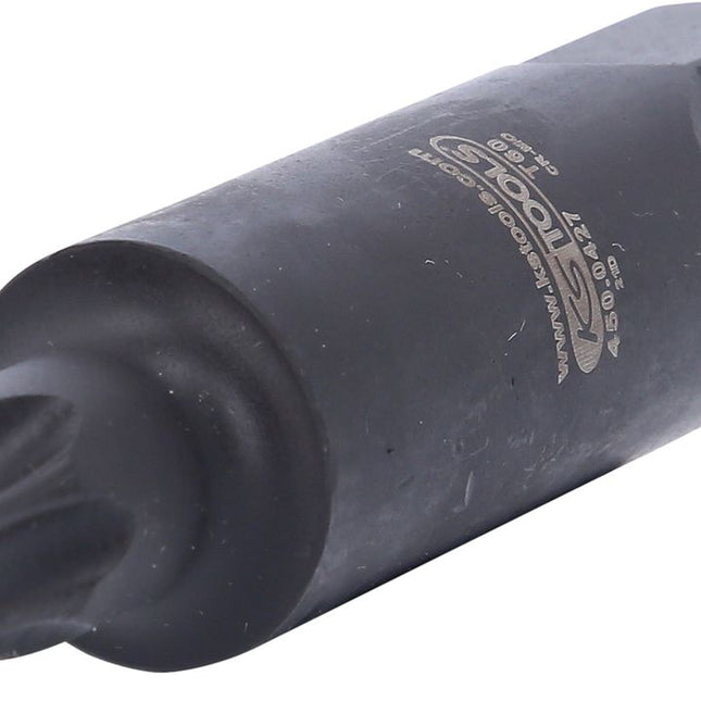 KS TOOLS Kraft-Biteinsatz für Torx-Schrauben L=107mm, T60 ( 450.0427 ) - Toolbrothers