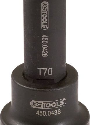 KS TOOLS 3/4" Kraft-Bit-Stecknuss Torx, lang, T90 ( 450.0444 ) - Toolbrothers