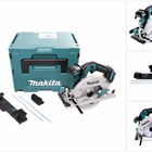 Makita DHS 680 ZJ Scie circulaire sans fil 18 V 165 mm Brushless + Adaptateur + Makpac - sans batterie, sans chargeur