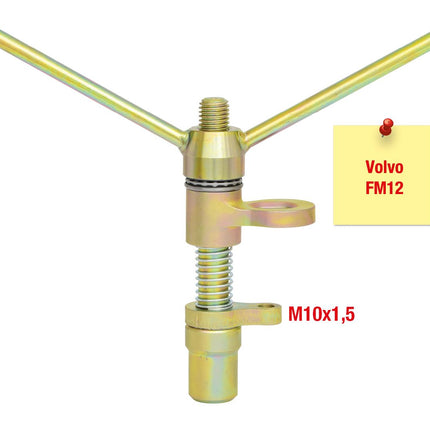 KS TOOLS Compresseur de ressort de soupapes pour Volvo, 6 pcs ( 460.1005 )