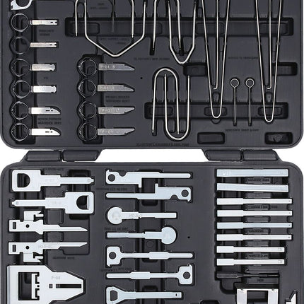 KS TOOLS Radio-/Navigationssystem Demontage und Montage-Satz, 52-tlg ( 500.1380 ) - Toolbrothers