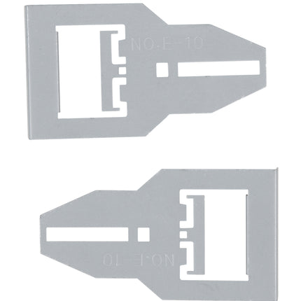 KS TOOLS Outils de démontage d'autoradio Clarion, 2 pcs ( 500.1387 )