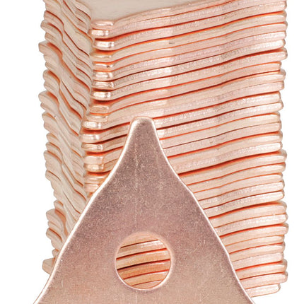 KS TOOLS Rondelles triangulaires cuivrées, pack de 20 ( 500.8593 )