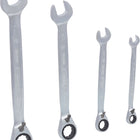 KS TOOLS GEARplus Ratschenringmaulschlüssel-Satz, umschaltbar, 4-tlg ( 503.4604 ) - Toolbrothers