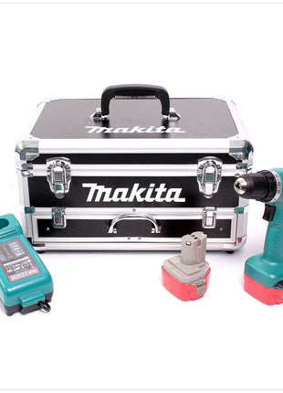 Makita 6271 DWPET 9 - 12 V Ni-MH Akku Bohrschrauber mit 2x 1,3 Ah Akku, Lader im Koffer inkl. 59 tlg. Werkzeugset - Toolbrothers