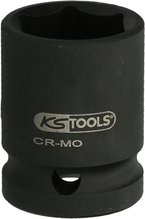 KS TOOLS 1" Sechskant-Kraft-Stecknuss, kurz, 100mm ( 515.1800 )