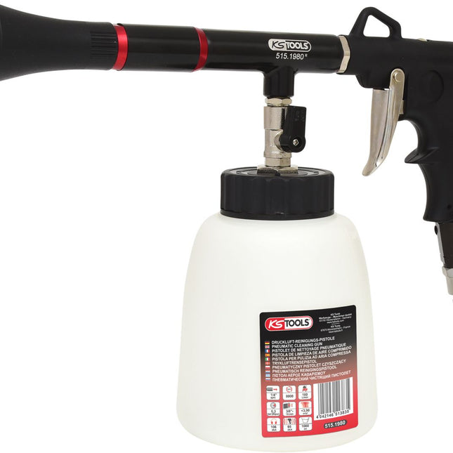 KS TOOLS Druckluft-Reinigungs-Pistole ( 515.1980 ) - Toolbrothers