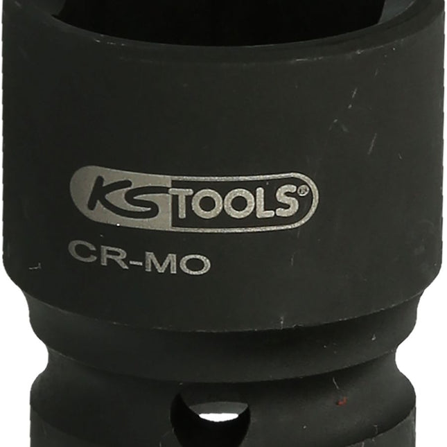 KS TOOLS 2.1/2" Sechskant-Kraft-Stecknuss, 155 mm ( 515.2202 ) - Toolbrothers