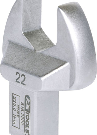 KS TOOLS 14x18mm Einsteck-Maulschlüssel, 22mm ( 516.2222 ) - Toolbrothers