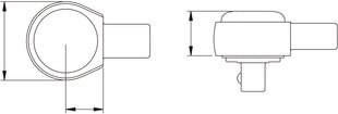 KS TOOLS 14x18mm Einsteck-Umschaltknarre, 1/2" ( 516.2712 )