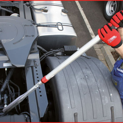 KS TOOLS Clé dynamométrique ALUTORQUEprecision 1/2', 20-120 Nm, serrage à droite et à gauche, carré double ( 516.5035 )