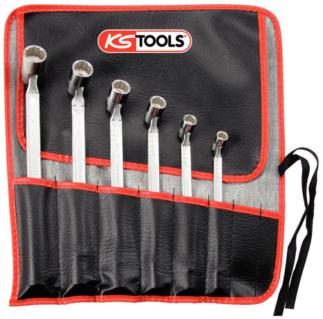 KS TOOLS Doppel-Gelenkschlüssel-Satz, 6-tlg ( 517.0310 ) - Toolbrothers