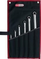 KS TOOLS CHROMEplus Torx-E-Doppel-Ringschlüssel, 6-tlgXL ( 518.0930 ) - Toolbrothers