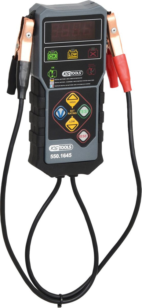 KS TOOLS 12V Digital-Batterietester ( 550.1645 ) - Toolbrothers