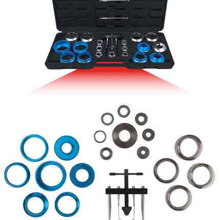 KS TOOLS Kit de montage outils bagues d'étanchéité universelles et système S.P.I, 24 pcs ( 700.1280 )
