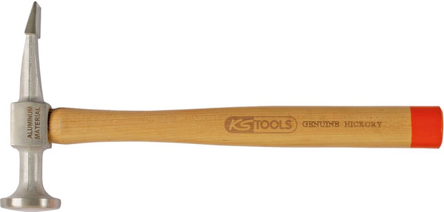 KS TOOLS Marteau pour carrosserie en aluminium, tête bombée, ronde/pointe plate ( 700.1490 )