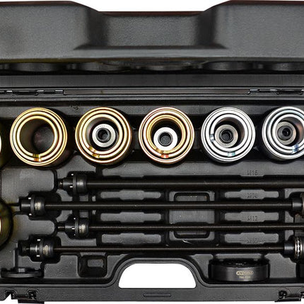 KS TOOLS Druck- und Zughülsen Satz, 37-tlg ( 700.1550 ) - Toolbrothers