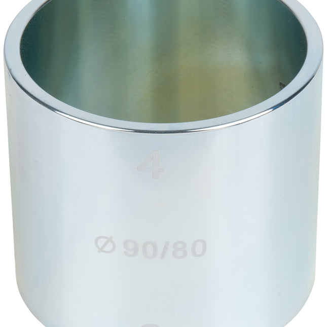 KS TOOLS Douille, intérieur-Ø 80 mm, extérieur-Ø 90 mm ( 700.1800-04 )