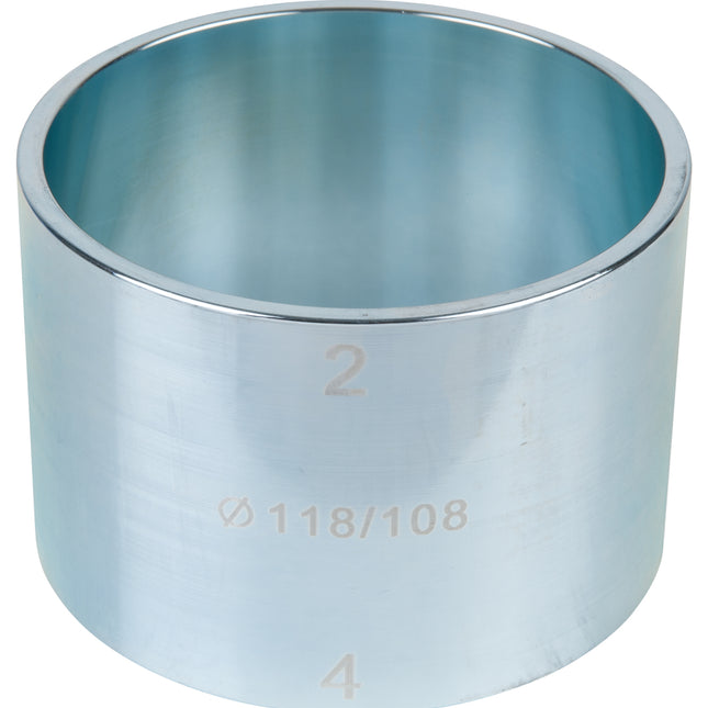 KS TOOLS Druckhülse, Innen-Ø 108mm, Außen-Ø 118mm ( 700.1800-30 ) - Toolbrothers