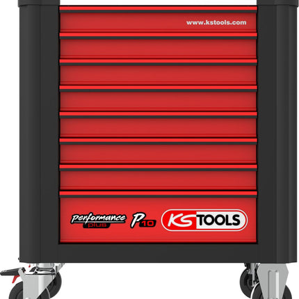 KS TOOLS Performanceplus Werkstattwagen-Satz P10 mit 397 Werkzeugen für 7 Schubladen ( 810.7397 ) - Toolbrothers