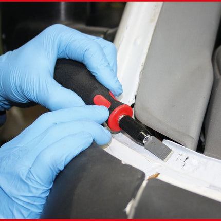 KS TOOLS 2-Komponenten Schabergriff, mit Spannfutter ( 907.2201 ) - Toolbrothers