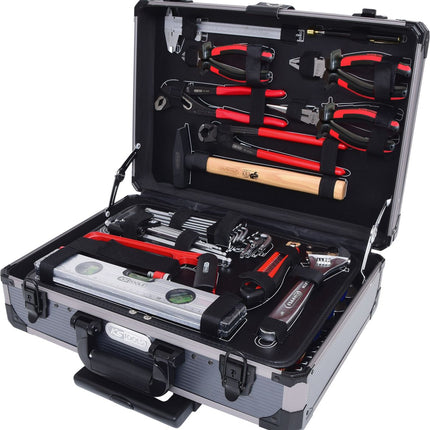 KS TOOLS Coffret de douilles et cliquets 1/4' + 1/2', 130 pcs ( 911.0630 )