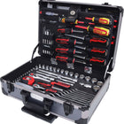 KS TOOLS Coffret de douilles et cliquets 1/4' + 1/2', 130 pcs ( 911.0630 )
