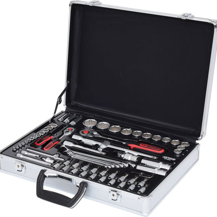 KS TOOLS 1/4"+1/2" Steckschlüssel-Satz, 70-tlg ( 911.0670 ) - Toolbrothers