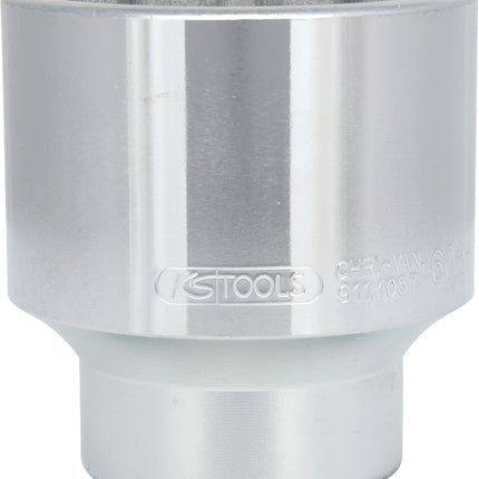 KS TOOLS 1" 12-kant-Stecknuss, kurz, 60 mm ( 911.1057 ) - Toolbrothers