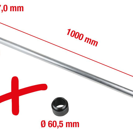 KS TOOLS Schwingungsdämpfer-Halteschlüssel-Satz für BMW, 5-tlg ( 911.1720 ) - Toolbrothers