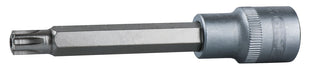 KS TOOLS 1/2" Bit-Stecknuss RIBE mit Stirnlochbohrung, lang, M10 ( 911.3956 ) - Toolbrothers