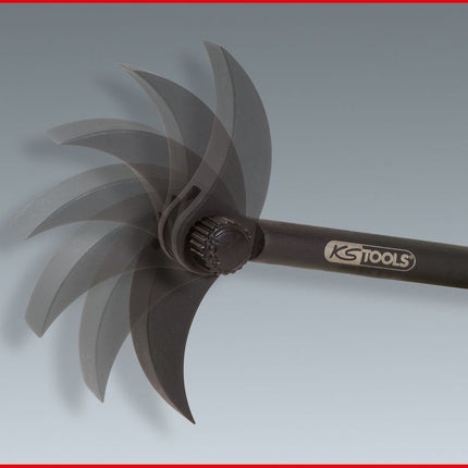 KS TOOLS Gelenk-Rollkopf-Hebeleisen-Satz, 3-tlg ( 911.8175 ) - Toolbrothers