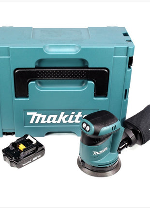 Makita DBO 180 Y1J 18 V Akku Exzenterschleifer + 1x Akku 1,5Ah + Makpac - ohne Ladegerät - Toolbrothers