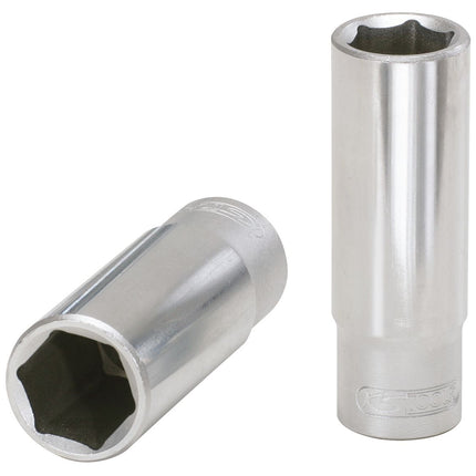 KS TOOLS 1/2" Sechskant-Stecknuss, lang, 7/8'' ( 917.1208 ) - Toolbrothers