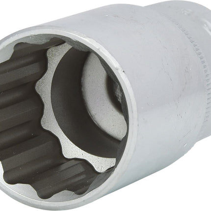 KS TOOLS 1/2" 12-kant-Stecknuss, lang, 27mm ( 917.1273 ) - Toolbrothers