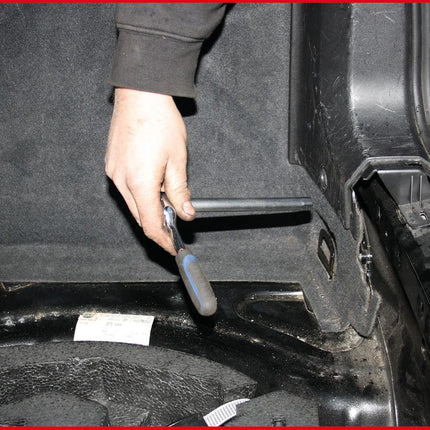 KS TOOLS 1/4" Sechskant-Stecknuss für Stoßfänger, 160mm ( 917.1423 ) - Toolbrothers