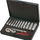 KS TOOLS 1/4' CHROMEplus Coffret de douilles, 13 pcs ( 918.0613 )