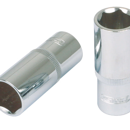 KS TOOLS 1/2" CHROMEplus Sechskant-Stecknuss, lang, 1" ( 918.1326 ) - Toolbrothers
